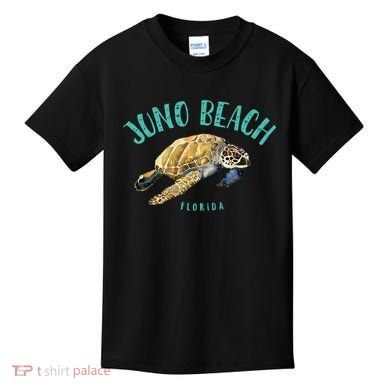 Juno Beach Florida Sea Turtle Design Kids T-Shirt