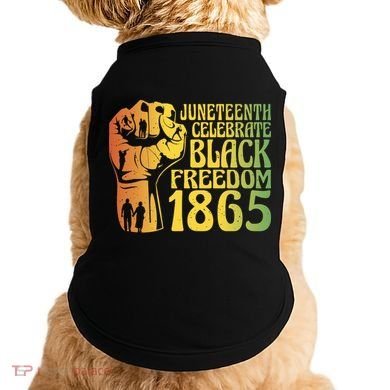 Juneteenth Black Freedom Day 1865 Doggie Tank