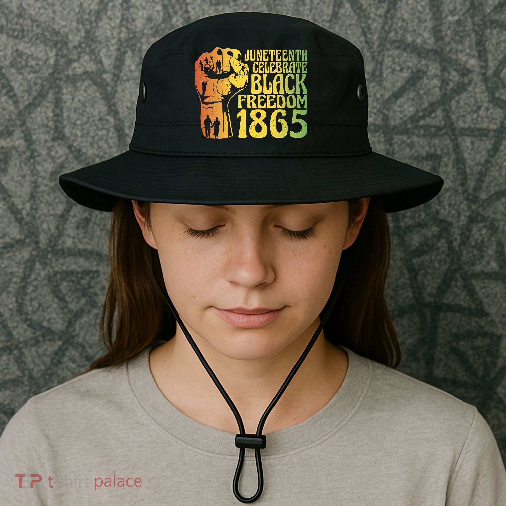 Juneteenth Black Freedom Day 1865 Bucket Hat
