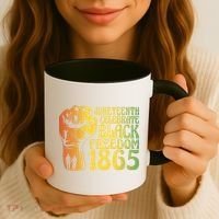 Juneteenth Black Freedom Day 1865 Coffee Mug thumb 3