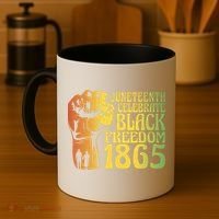 Juneteenth Black Freedom Day 1865 Coffee Mug thumb 4