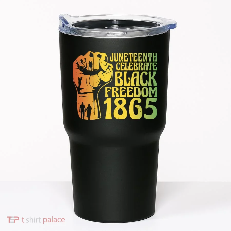 Juneteenth Black Freedom Day 1865 Tumbler