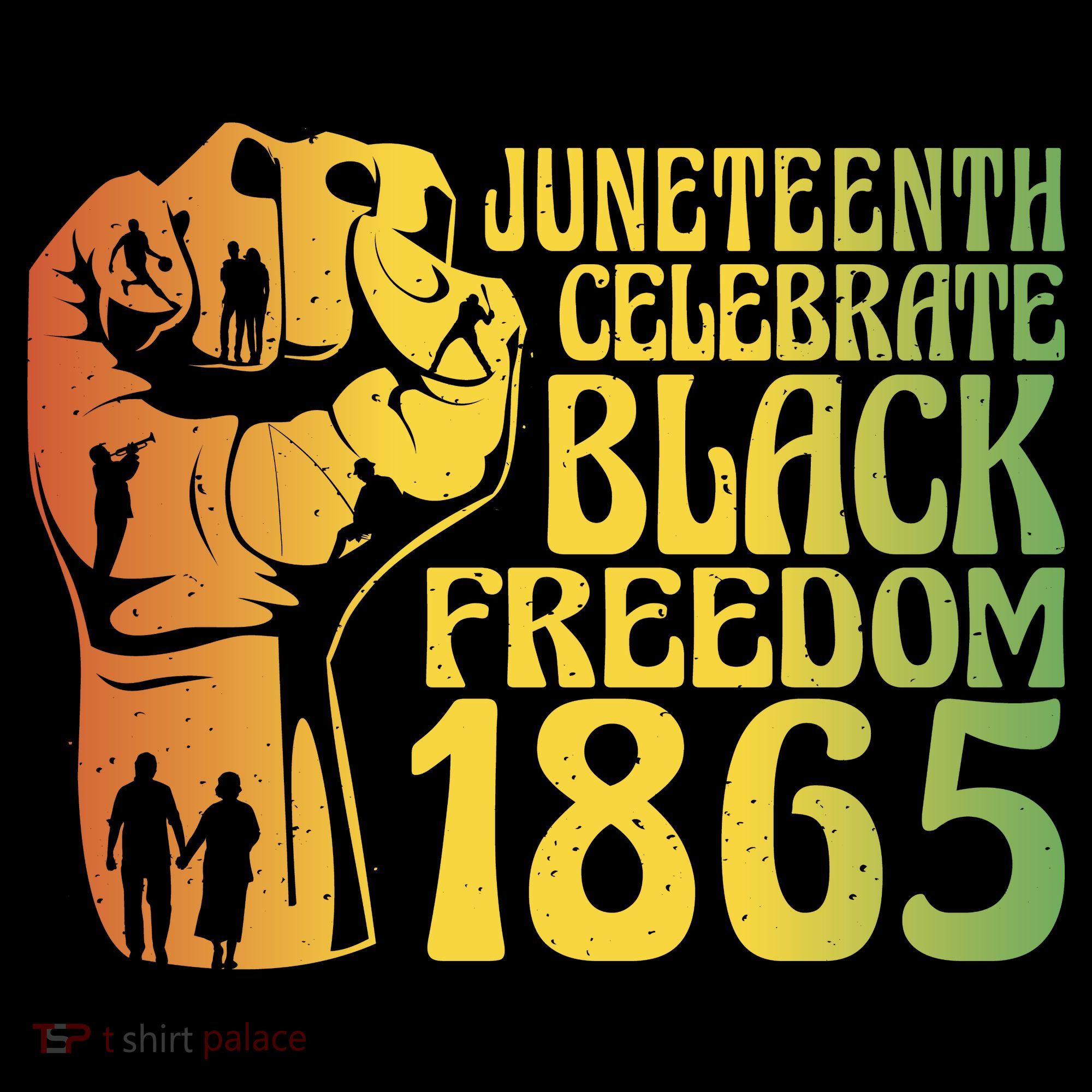 Juneteenth Black Freedom Day 1865 Toddler Hoodie
