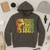 Juneteenth Black Freedom Day 1865 Hoodie thumb 3