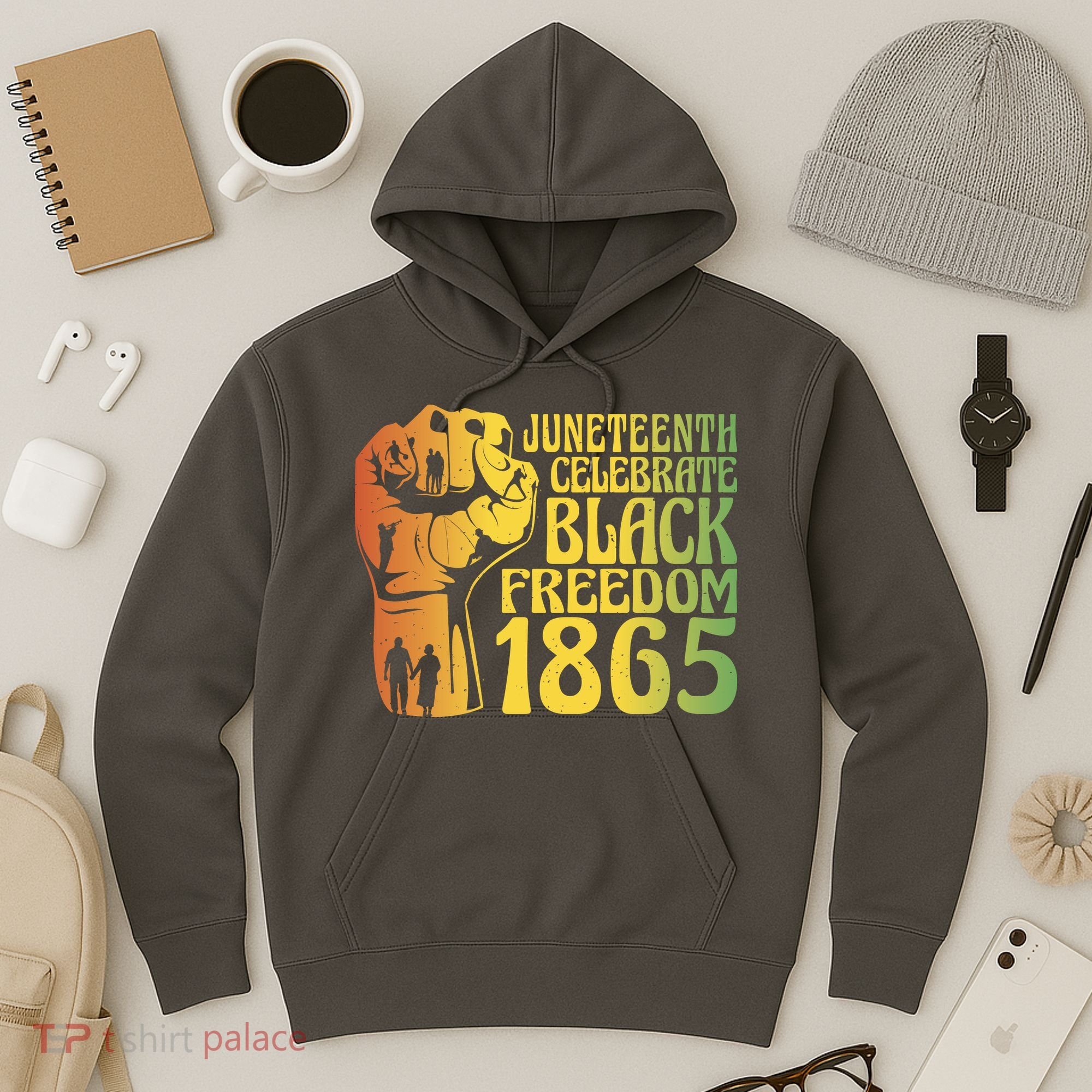 Juneteenth Black Freedom Day 1865 Hoodie