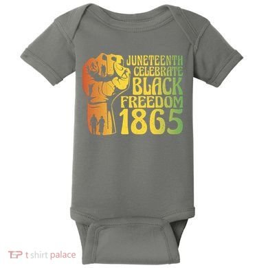 Juneteenth Black Freedom Day 1865 Baby Bodysuit