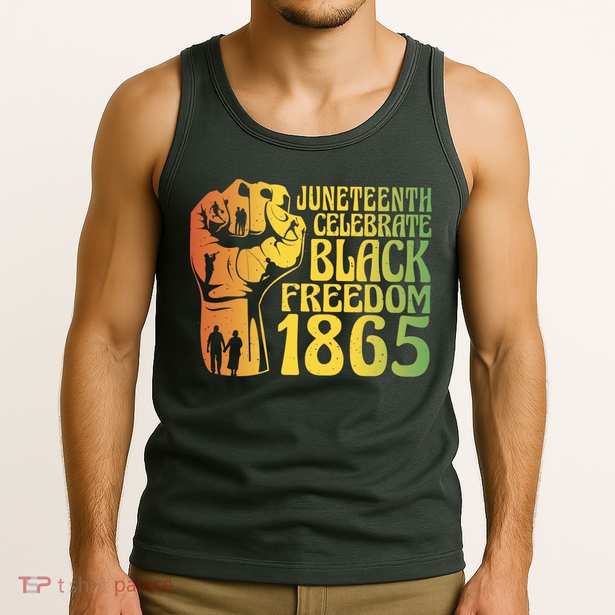 Juneteenth Black Freedom Day 1865 Tank Top