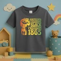 Juneteenth Black Freedom Day 1865 Toddler T-Shirt thumb 3