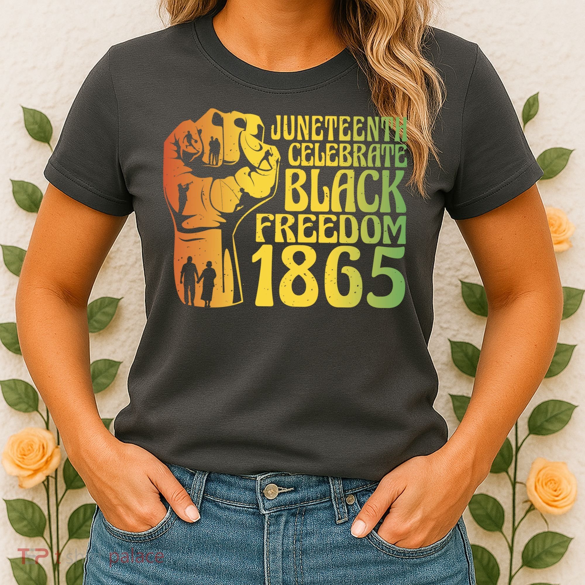 Juneteenth Black Freedom Day 1865 Women's T-Shirt