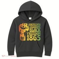 Juneteenth Black Freedom Day 1865 Kids Hoodie thumb 0