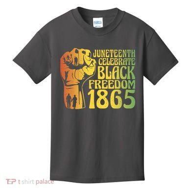 Juneteenth Black Freedom Day 1865 Kids T-Shirt