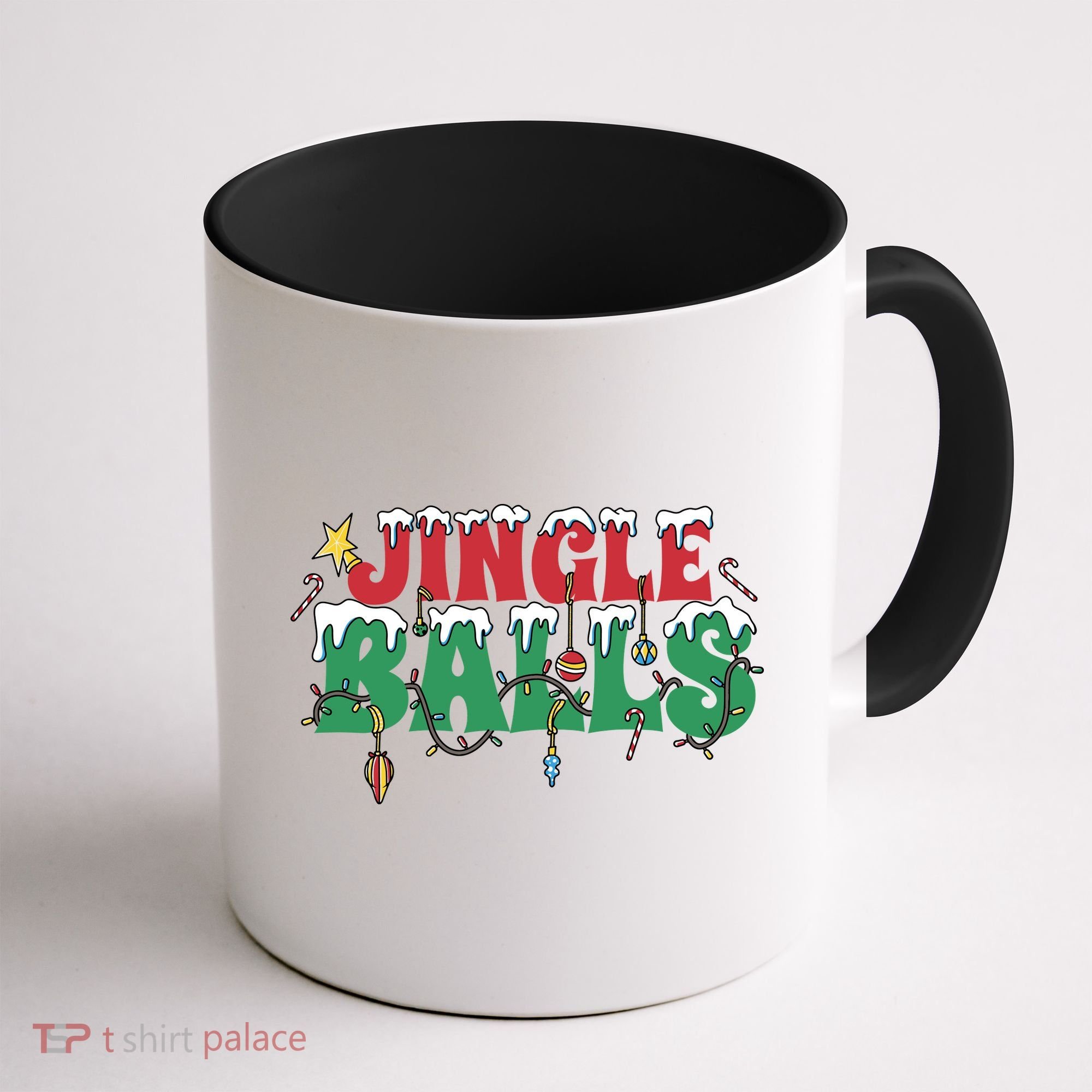 Jingle Balls Funny Christmas Holiday Coffee Mug