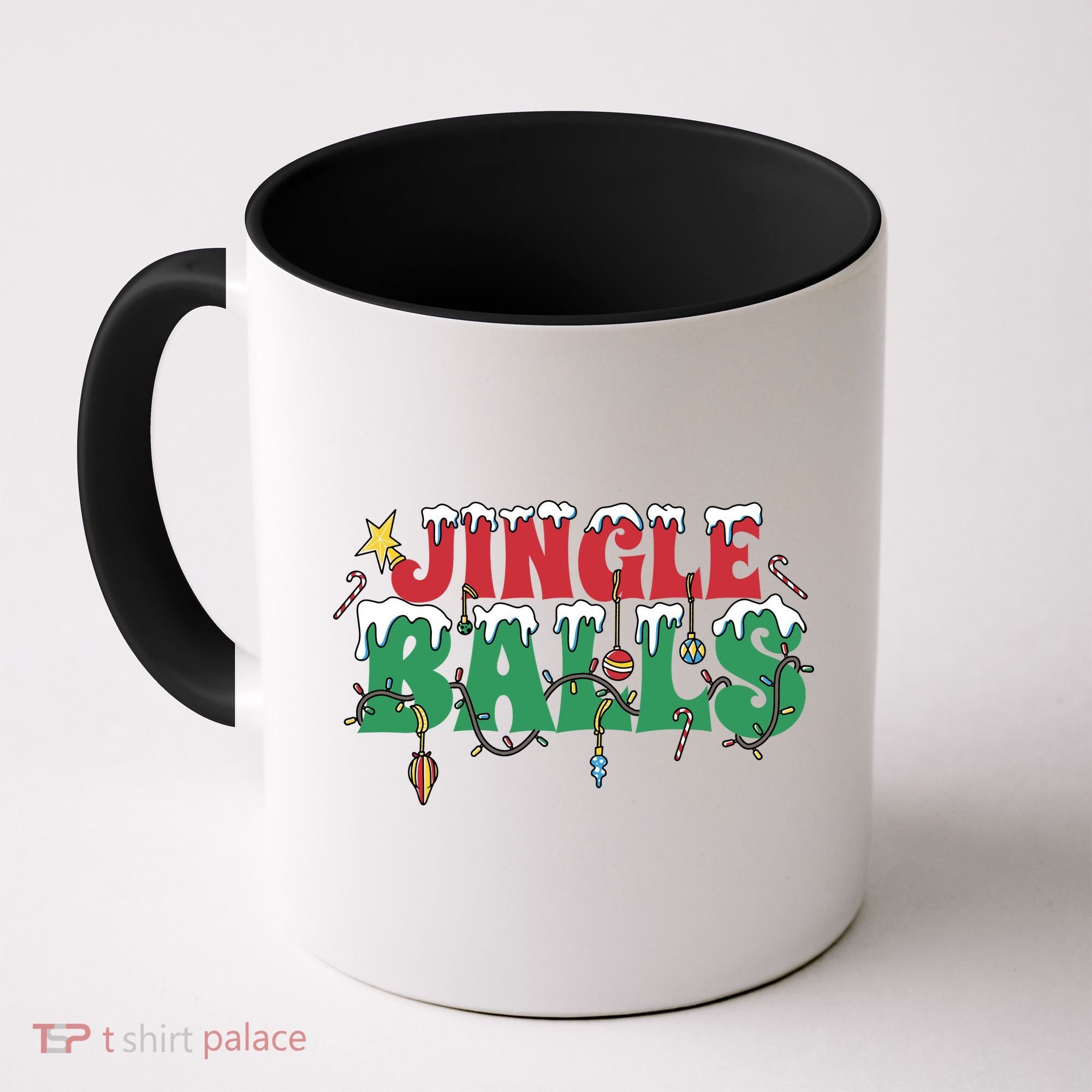Jingle Balls Funny Christmas Holiday Coffee Mug