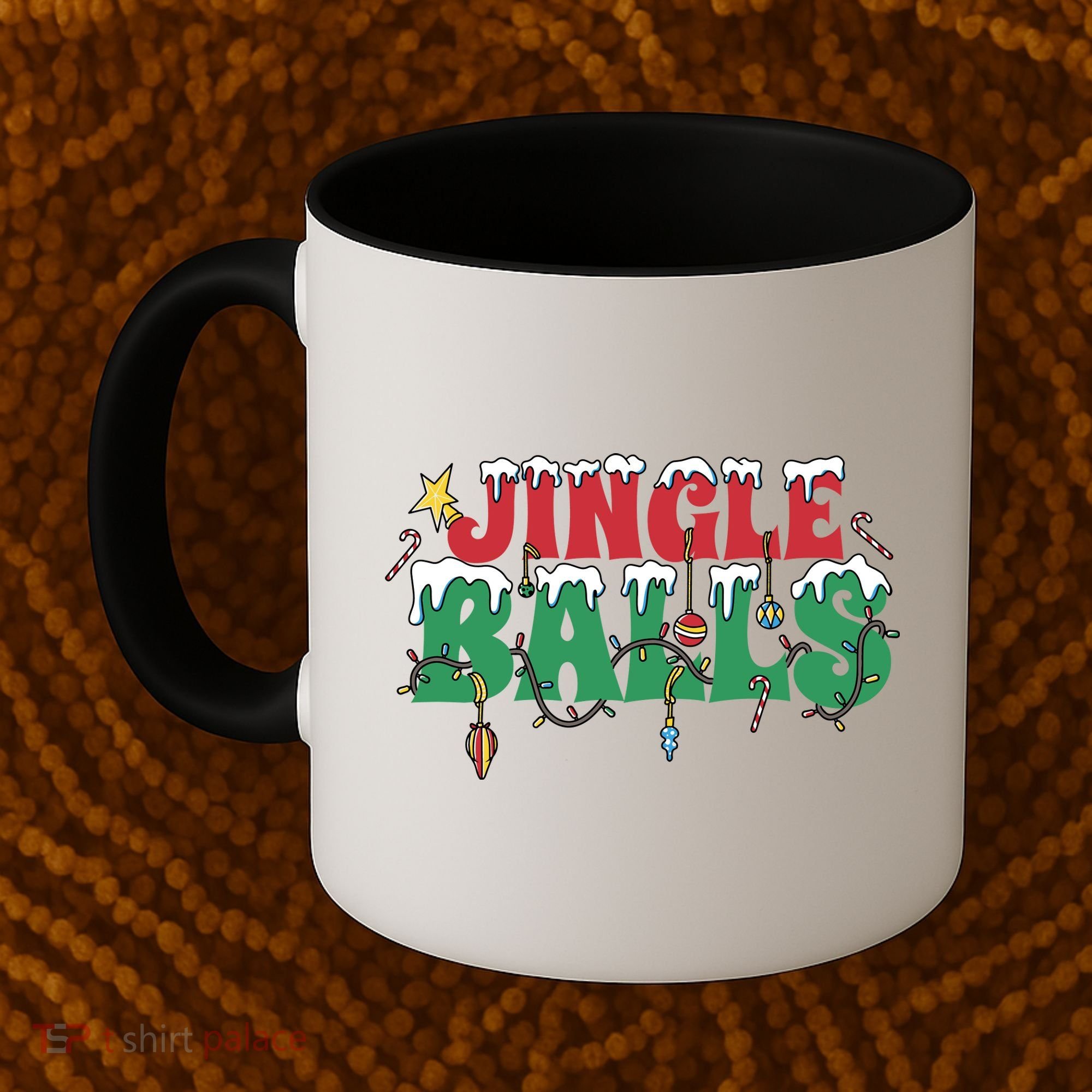 Jingle Balls Funny Christmas Holiday Coffee Mug