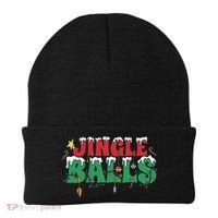 Jingle Balls Funny Christmas Holiday Beanie thumb 0