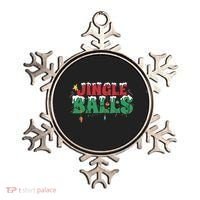 Jingle Balls Funny Christmas Holiday Ornament thumb 0