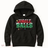 Jingle Balls Funny Christmas Holiday Kids Hoodie thumb 0
