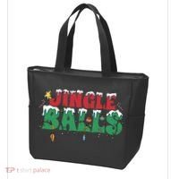 Jingle Balls Funny Christmas Holiday Tote Bag thumb 3