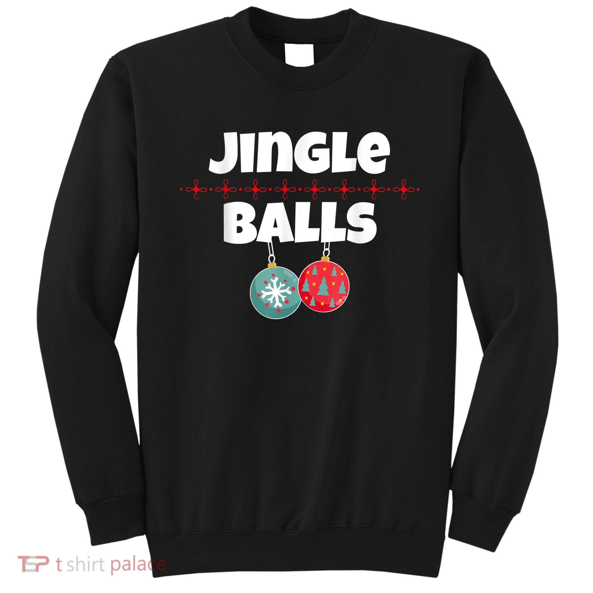 Jingle Balls Funny Matching Couple Chestnuts Sweatshirt