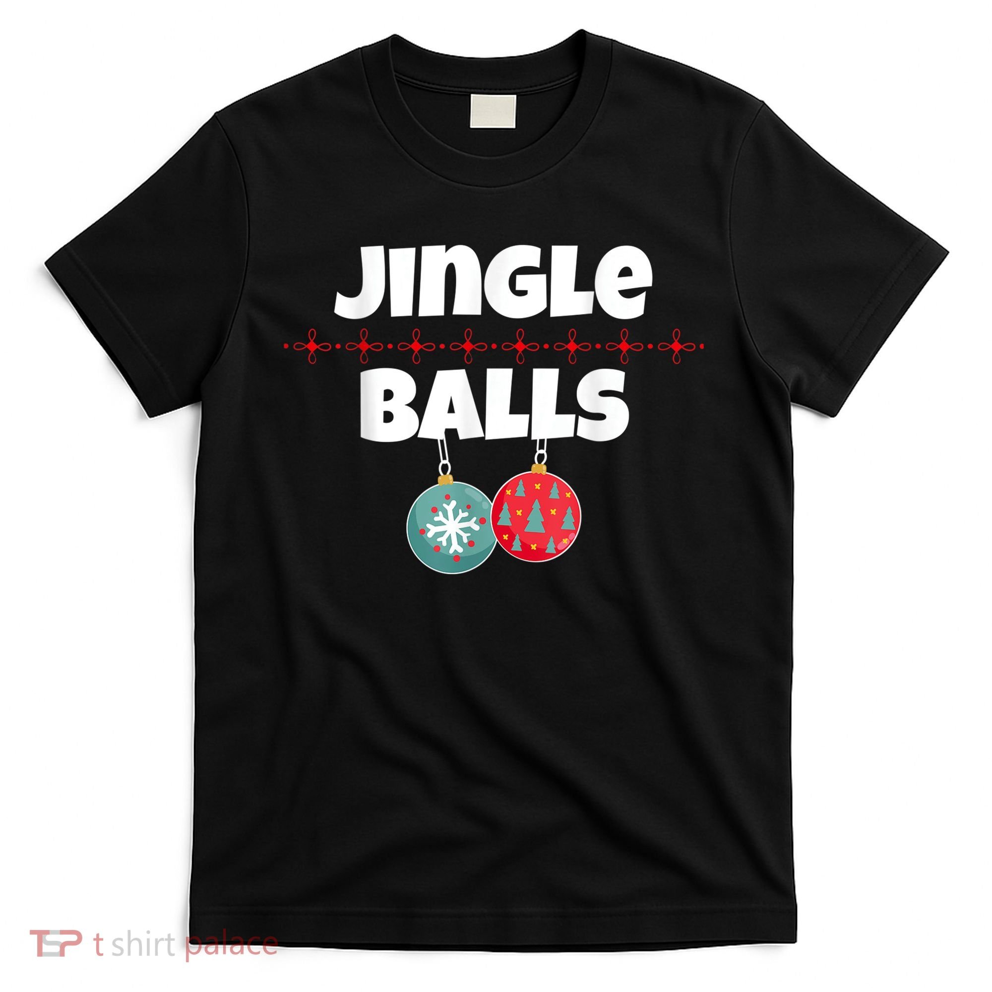 Jingle Balls Funny Matching Couple Chestnuts T-Shirt