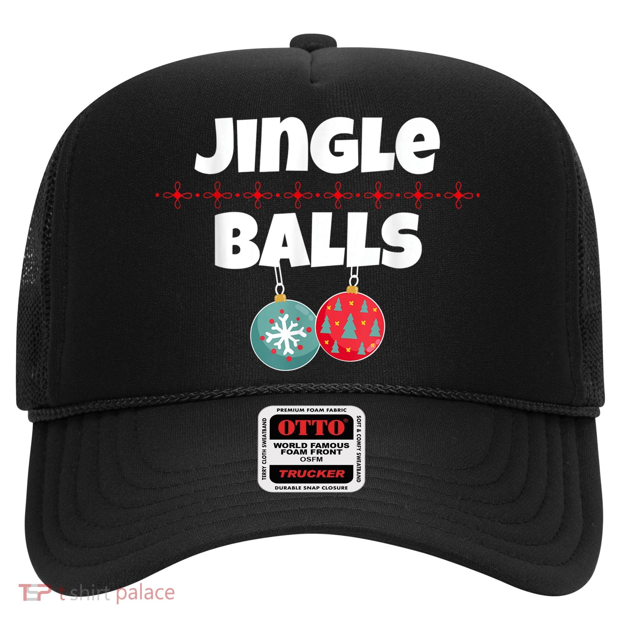 Jingle Balls Funny Matching Couple Chestnuts Hat
