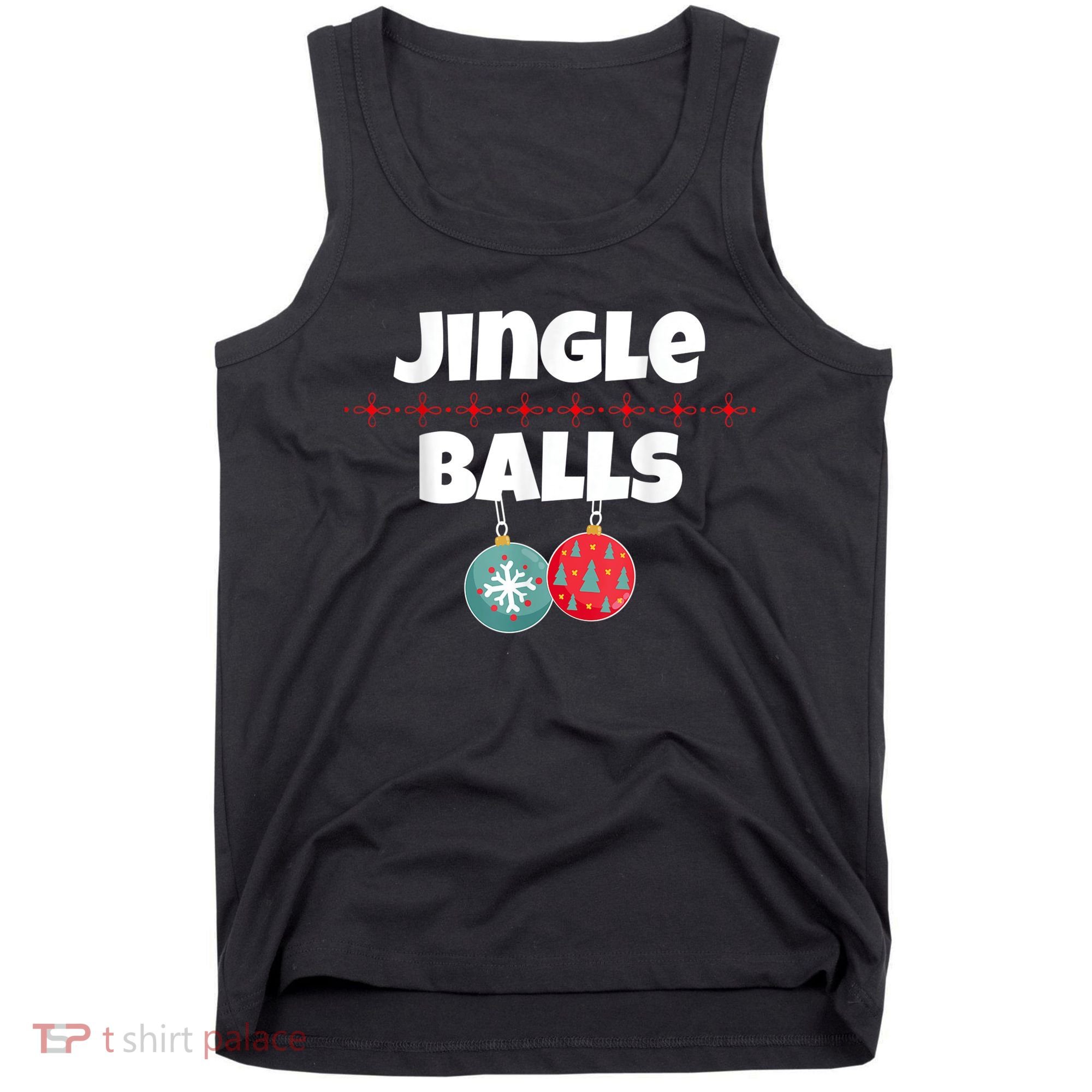 Jingle Balls Funny Matching Couple Chestnuts Tank Top