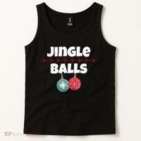Jingle Balls Funny Matching Couple Chestnuts Tank Top thumb 2