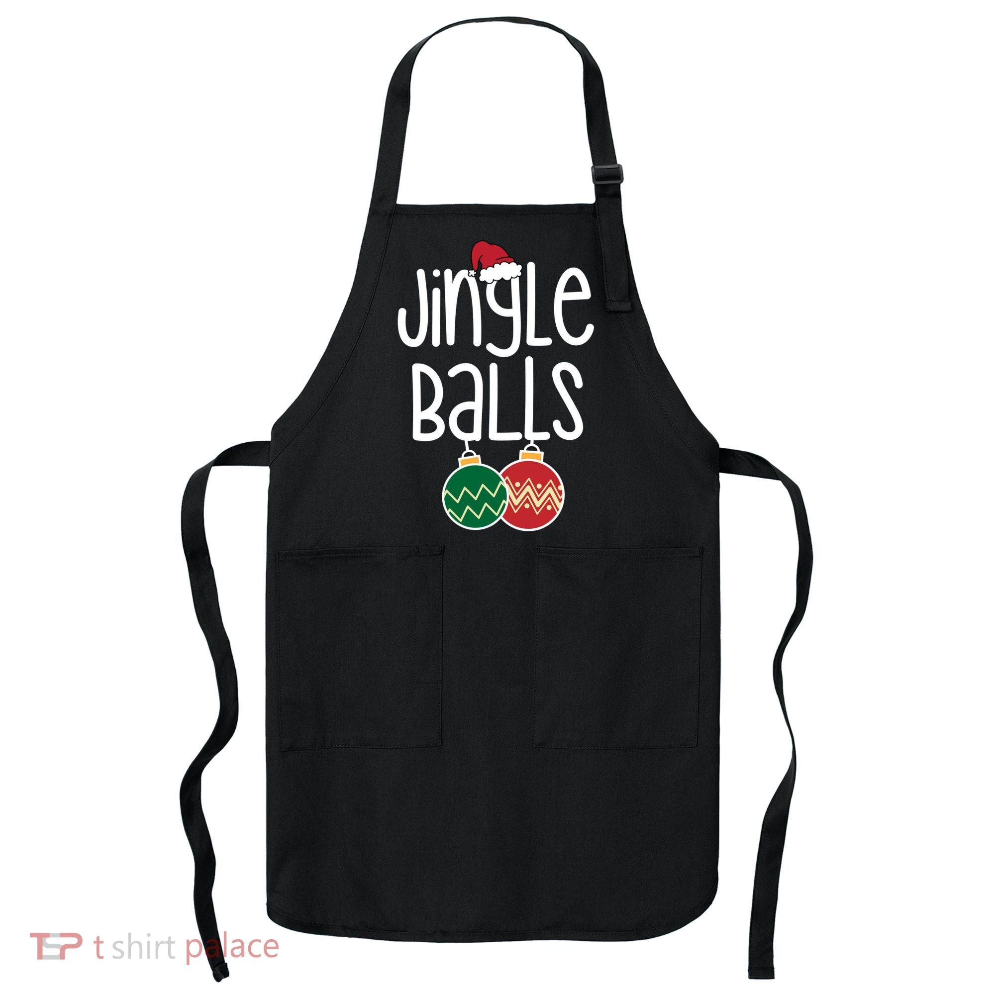 Jingle Balls Festive Christmas Holiday Apron