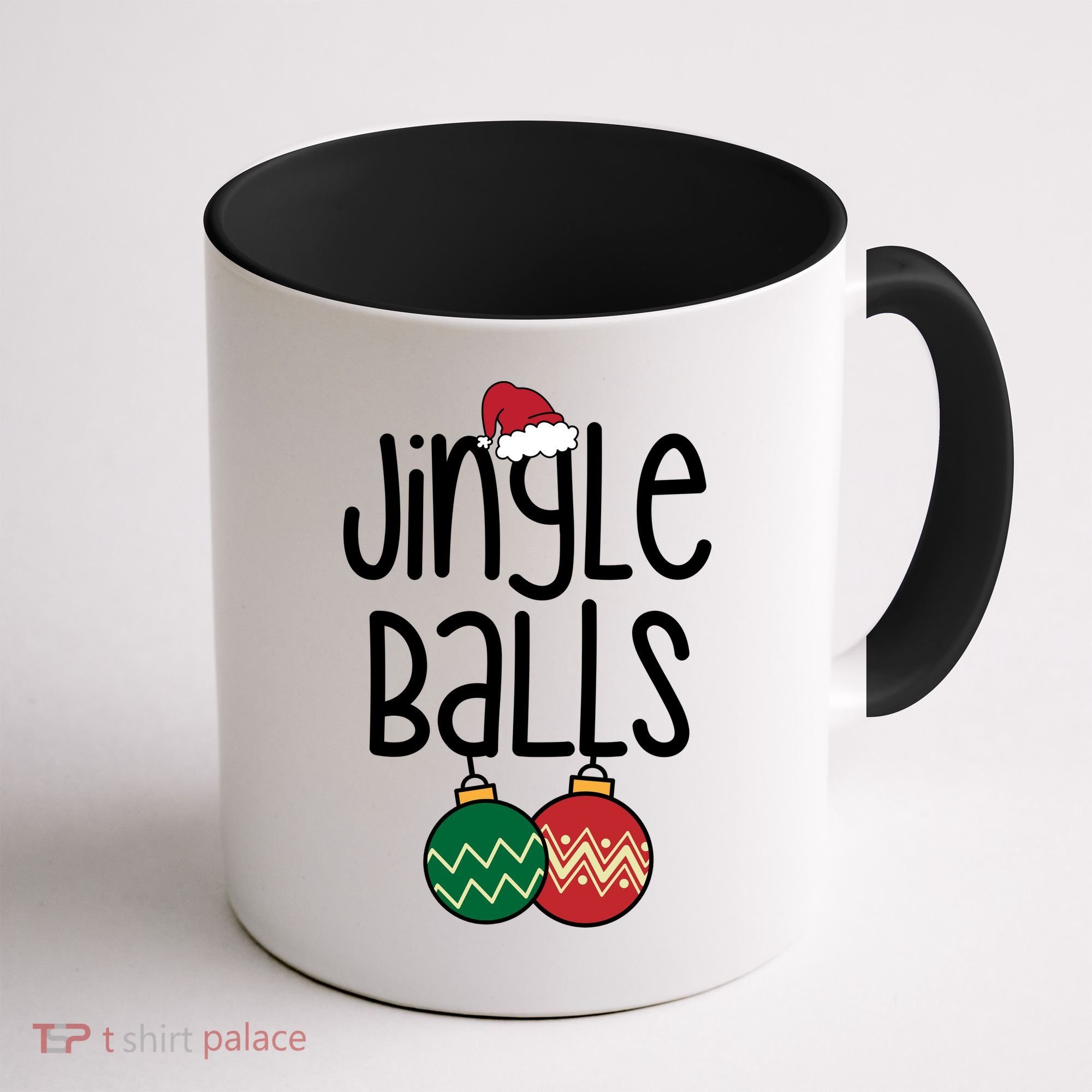 Jingle Balls Festive Christmas Holiday Coffee Mug