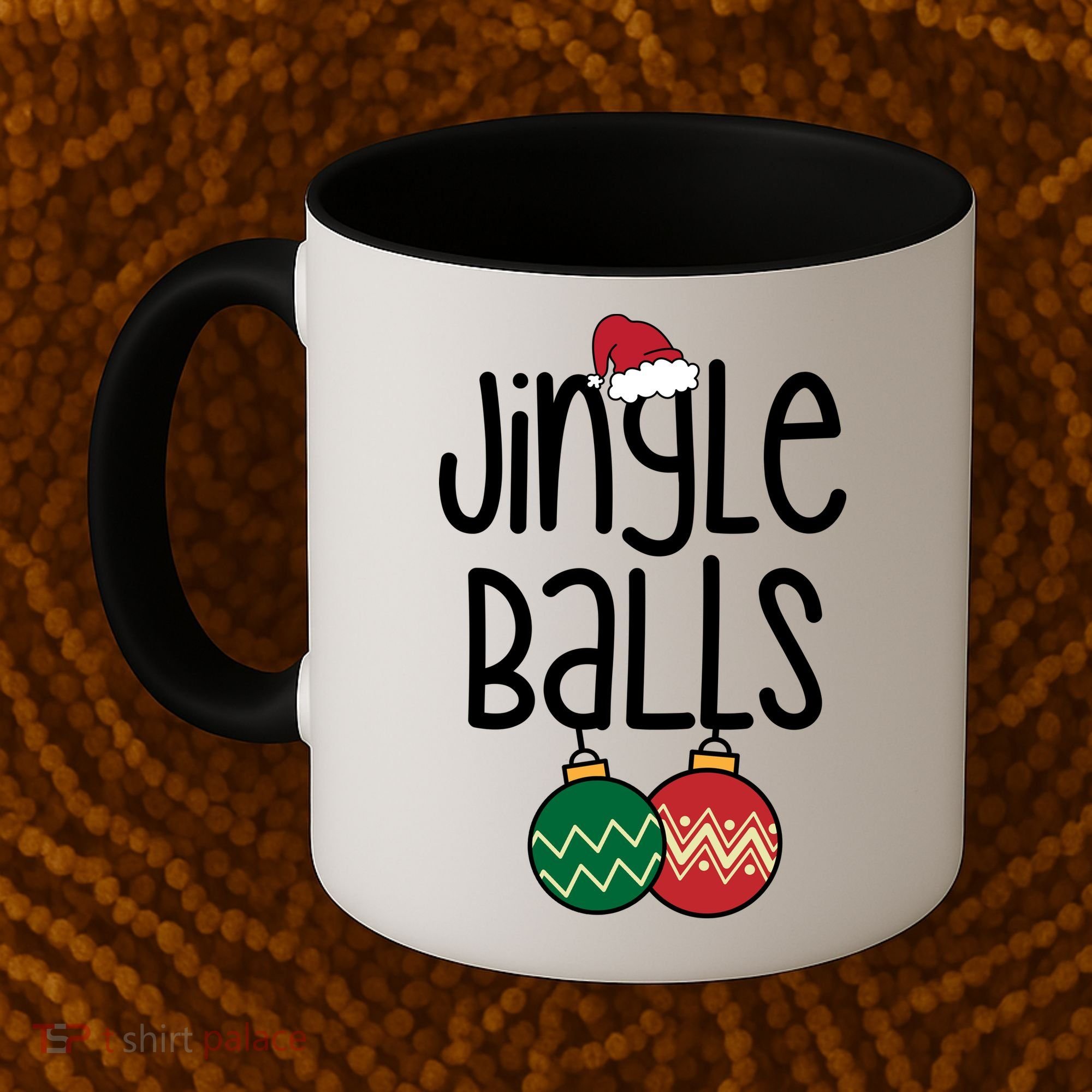 Jingle Balls Festive Christmas Holiday Coffee Mug