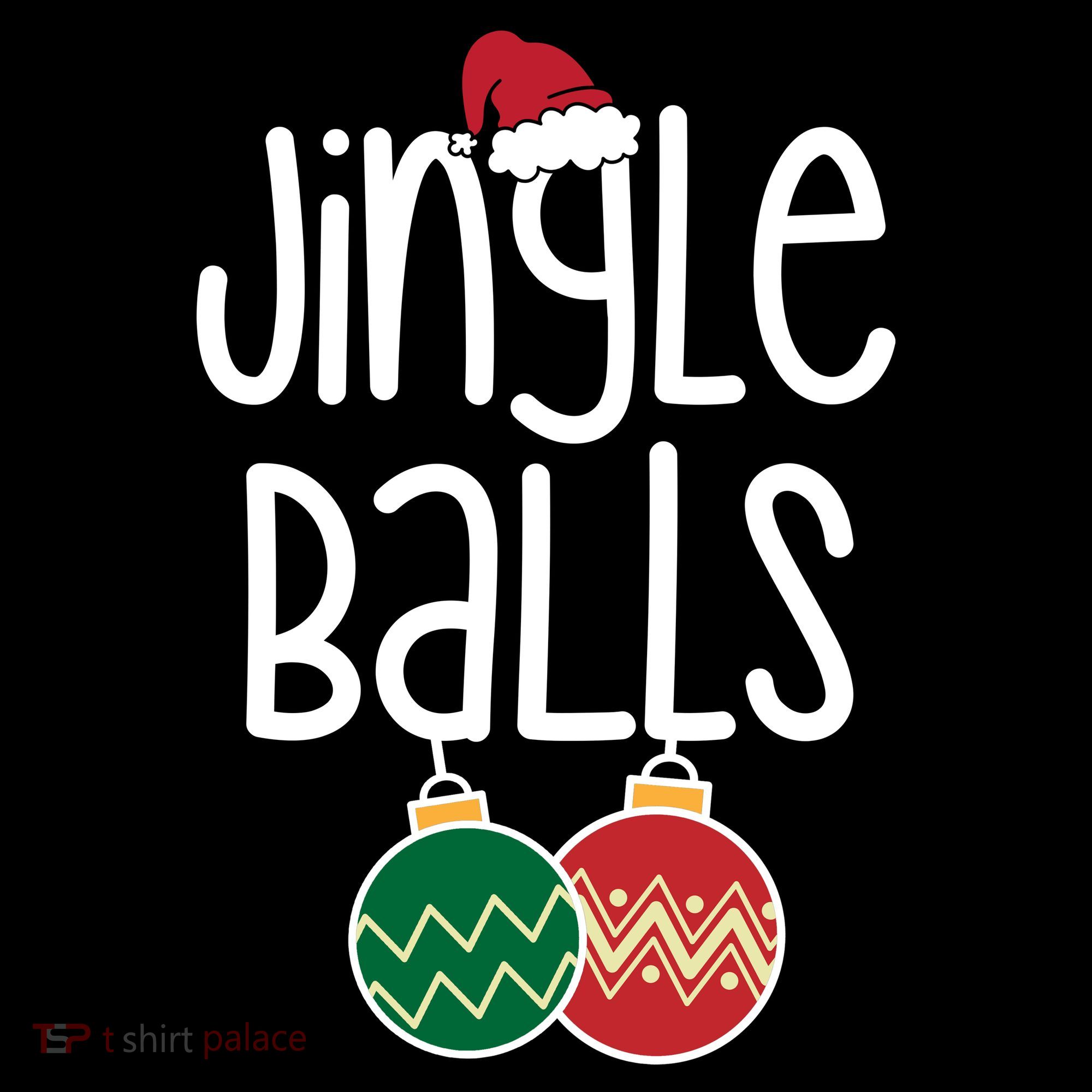 Jingle Balls Festive Christmas Holiday Mousepad