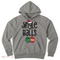 Jingle Balls Festive Christmas Holiday Hoodie thumb 0
