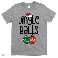 Jingle Balls Festive Christmas Holiday T-Shirt thumb 0