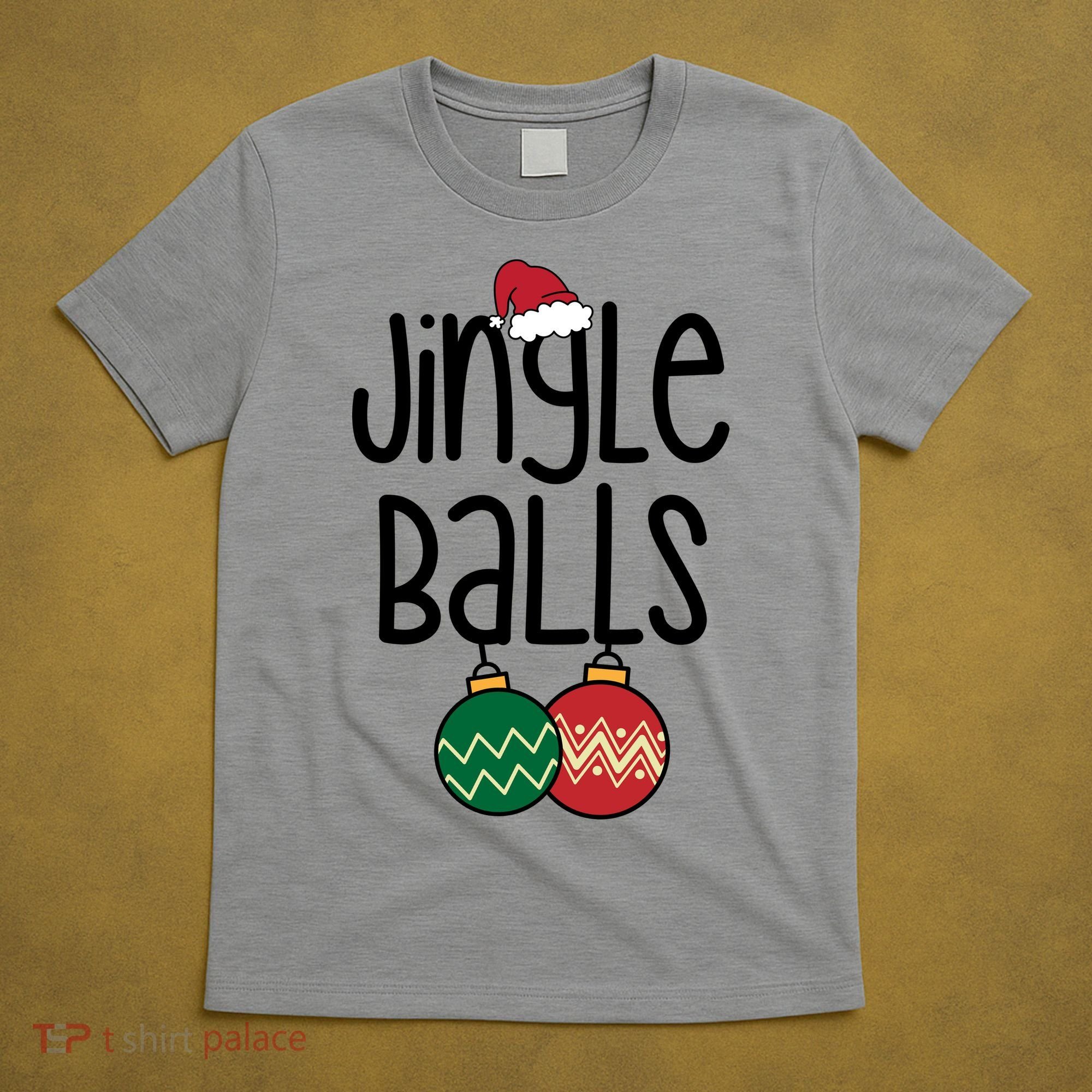 Jingle Balls Festive Christmas Holiday T-Shirt