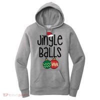 Jingle Balls Festive Christmas Holiday Women's Hoodie thumb 0
