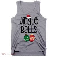 Jingle Balls Festive Christmas Holiday Tank Top thumb 0