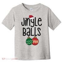 Jingle Balls Festive Christmas Holiday Toddler T-Shirt thumb 0