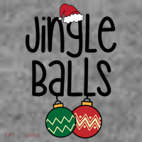 Jingle Balls Festive Christmas Holiday Kids Sweatshirt thumb 2