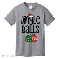 Jingle Balls Festive Christmas Holiday Kids T-Shirt thumb 0