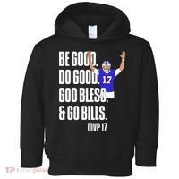 Josh Be Good Do Good God Bless Go B.I.L.L.S Mvp 17 Josh Mvp Toddler Hoodie thumb 0