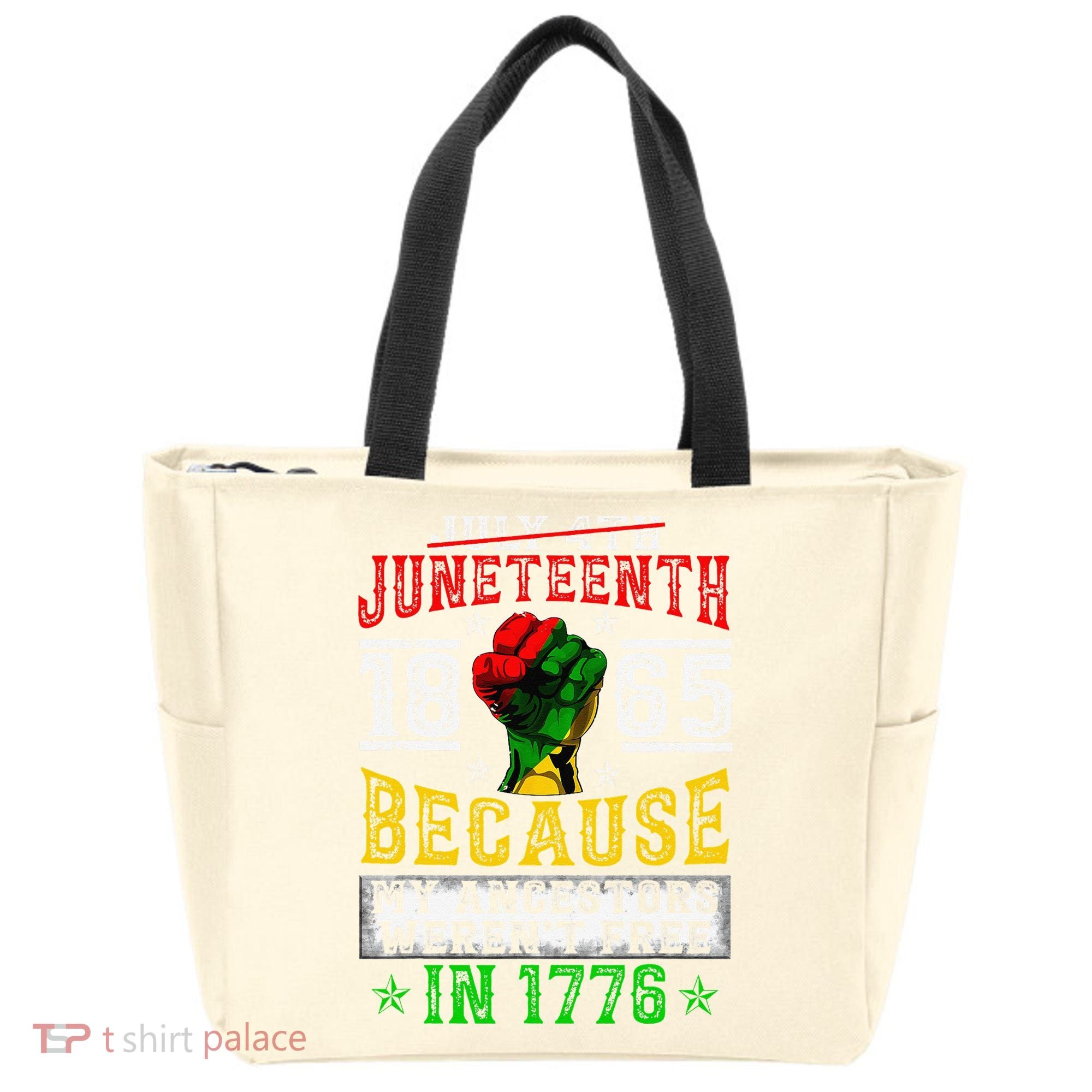 Juneteenth Black History Pride African American Freedom Tote Bag