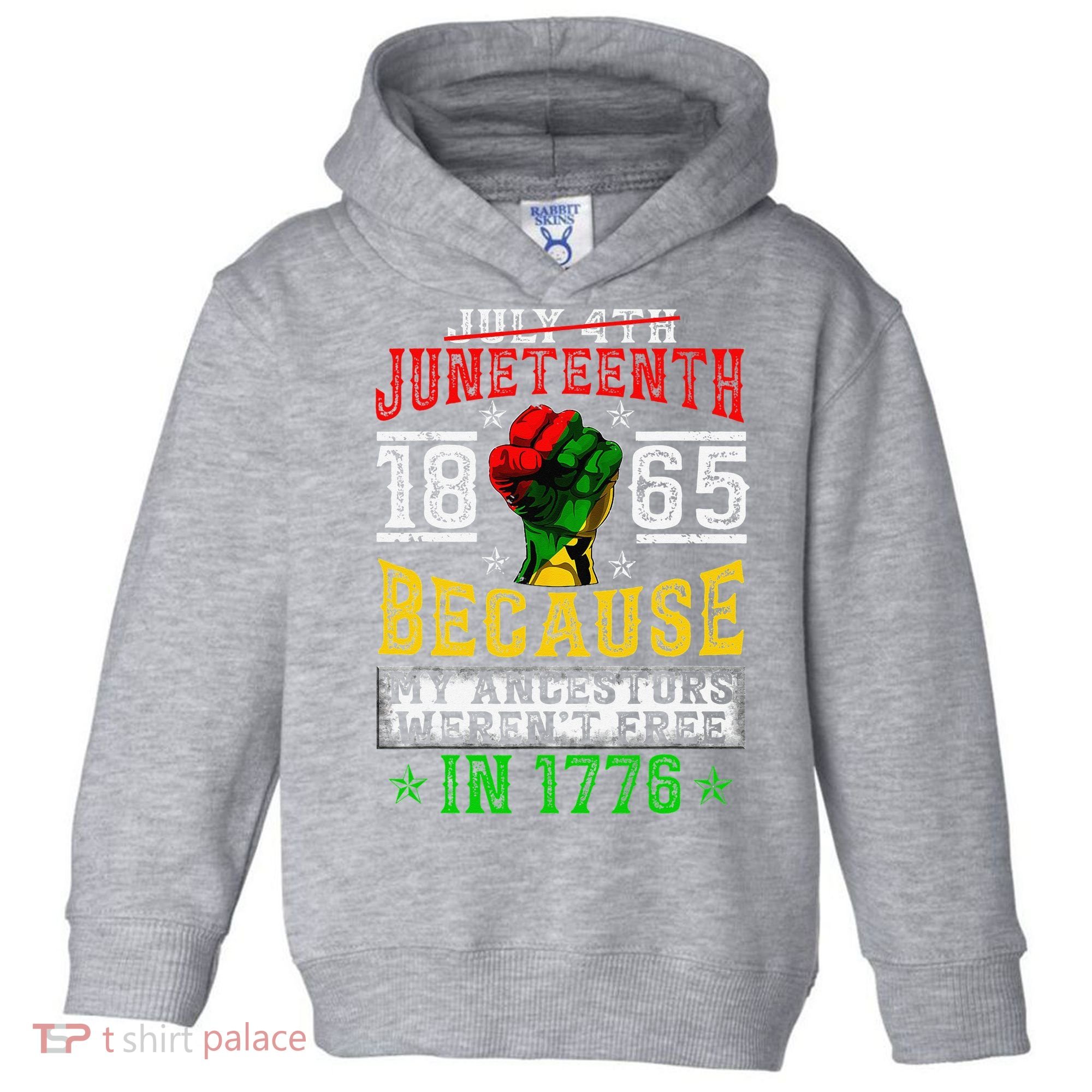 Juneteenth Black History Pride African American Freedom Toddler Hoodie
