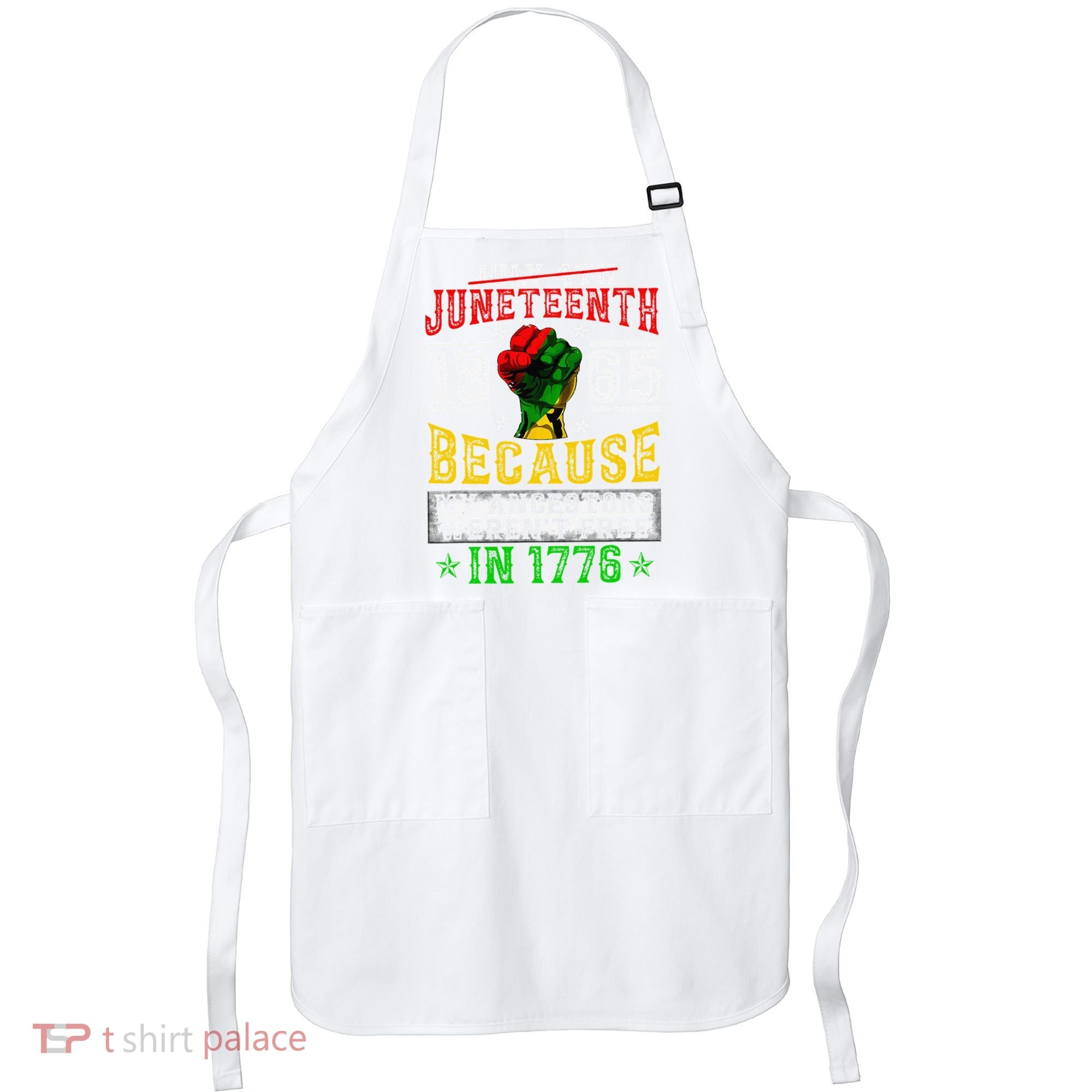 Juneteenth Black History Pride African American Freedom Apron