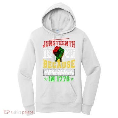 Juneteenth Black History Pride African American Freedom Women's Hoodie