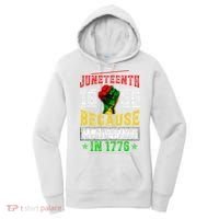 Juneteenth Black History Pride African American Freedom Women's Hoodie thumb 0