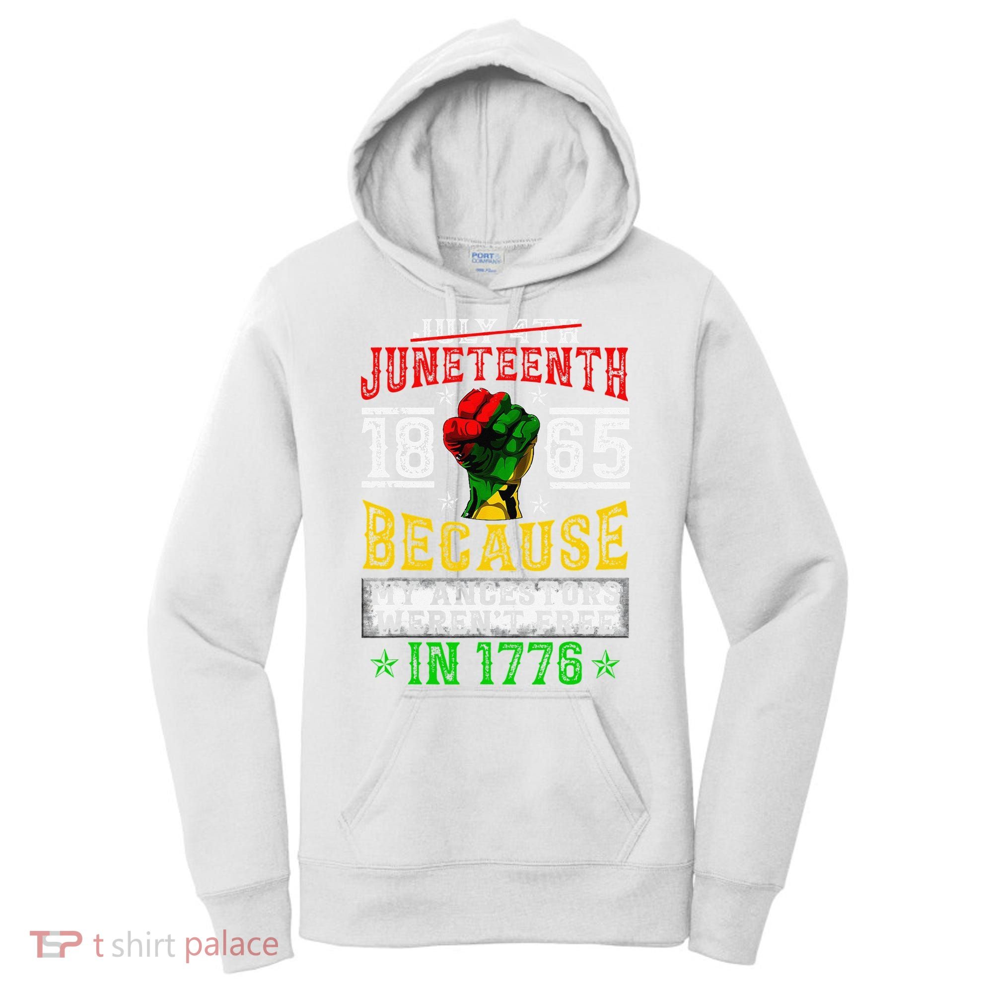 Juneteenth Black History Pride African American Freedom Women's Hoodie