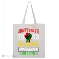 Juneteenth Black History Pride African American Freedom Tote Bag thumb 0