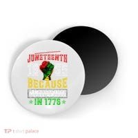 Juneteenth Black History Pride African American Freedom Magnet thumb 0
