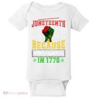 Juneteenth Black History Pride African American Freedom Baby Bodysuit thumb 0