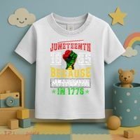 Juneteenth Black History Pride African American Freedom Toddler T-Shirt thumb 3